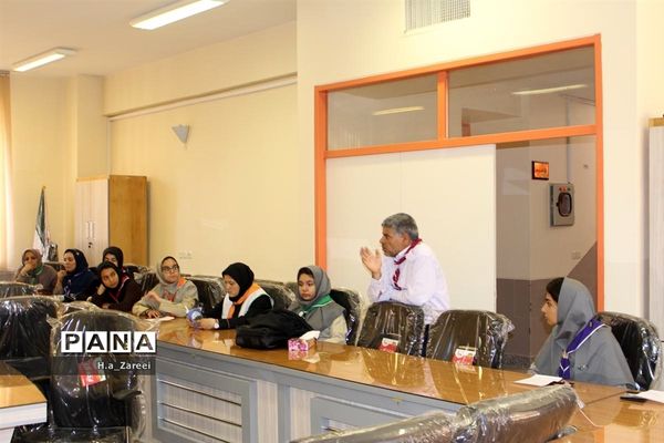 اردوی یک روزه پیشتازان دختر منتخب برای حضور در اردوی ملی