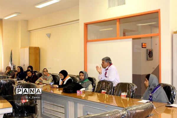 اردوی یک روزه پیشتازان دختر منتخب برای حضور در اردوی ملی