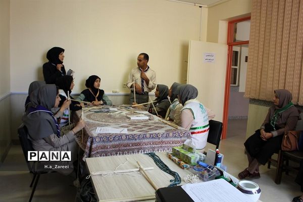 اردوی یک روزه پیشتازان دختر منتخب برای حضور در اردوی ملی