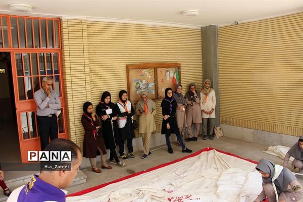 اردوی یک روزه پیشتازان دختر منتخب برای حضور در اردوی ملی