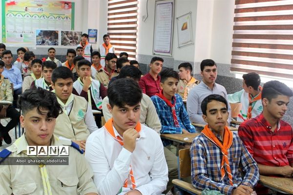 اردوی استانی دانش آموزان پیشتاز پسر استان بوشهر-۱
