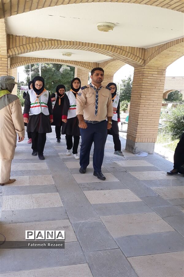 تمرین آمادگی پیشتازان دختر زنجان برای شرکت در اردوی ملی