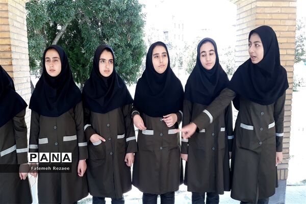 تمرین آمادگی پیشتازان دختر زنجان برای شرکت در اردوی ملی