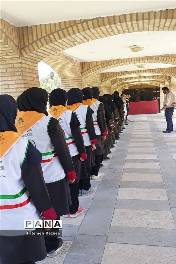تمرین آمادگی پیشتازان دختر زنجان برای شرکت در اردوی ملی