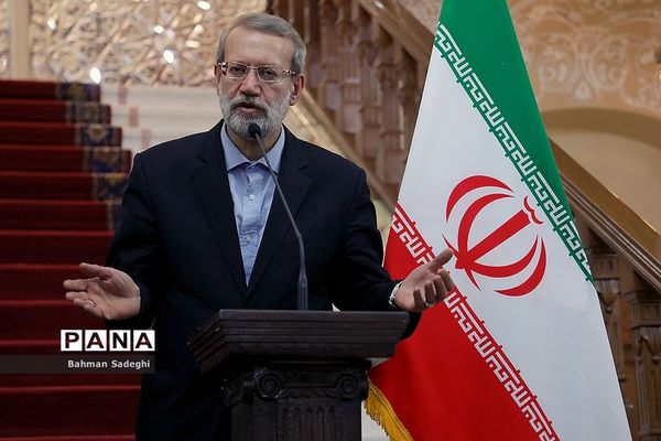 دیدار و کنفرانس خبری رؤسای مجالس ایران و افغانستان