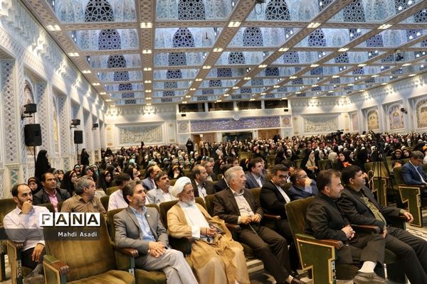 آیین افتتاحیه سی و هفتمین دوره مسابقات قرآن، عترت و نماز دانش‌آموزان دختر سراسر کشور