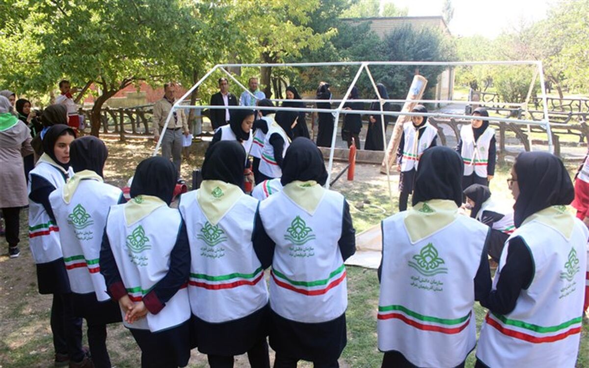 جشنواره فرهنگی، معرفتی، آموزشی و مهارتی سازمان دانش آموزی آذربایجان شرقی برگزار شد