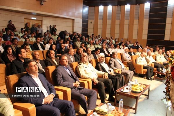 آیین تکریم و معارفه فرمانده نیروی انتظامی اسلامشهر