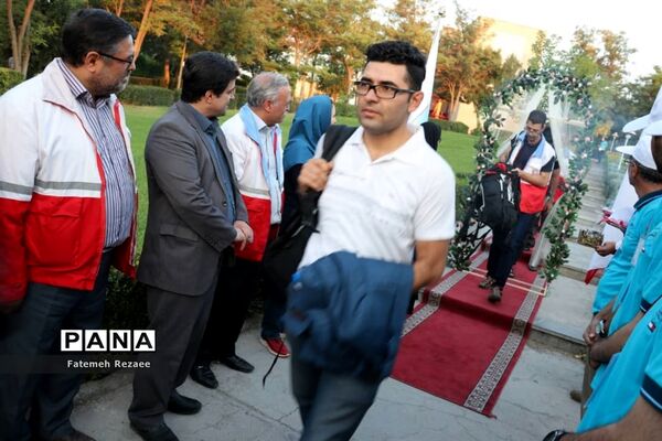 مراسم افتتاحیه  اردوی «نشاط و امید» پسران شمالغرب کشور به میزبانی زنجان