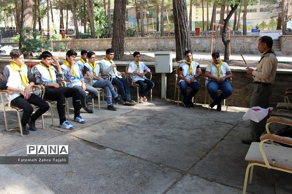 اردوی دانش‌آموزان پسر پیشتاز شهرستان شاهرود-1