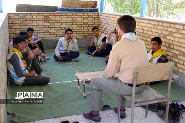 اردوی دانش‌آموزان پسر پیشتاز شهرستان شاهرود-1