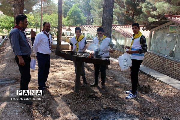 اردوی دانش‌آموزان پسر پیشتاز شهرستان شاهرود-1