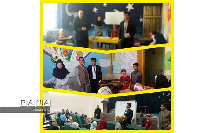 ‌بازدید خبرنگاران پانا از کلاس های تابستانی در کانون لقمان کاشمر