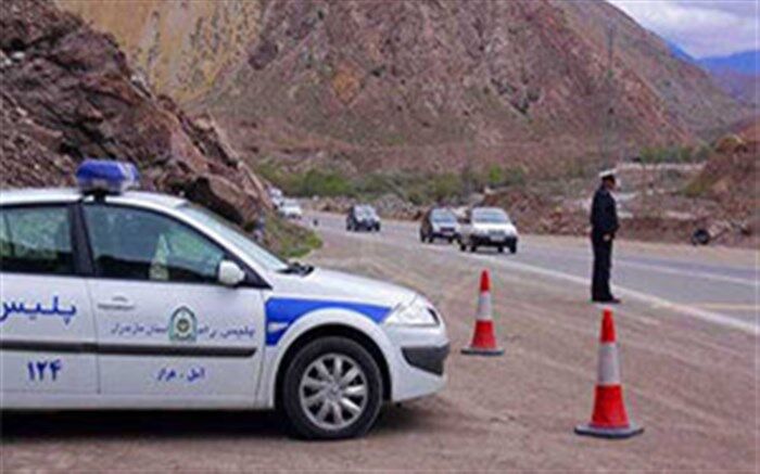 ترافیک نیمه سنگین در آزادراه کرج_تهران