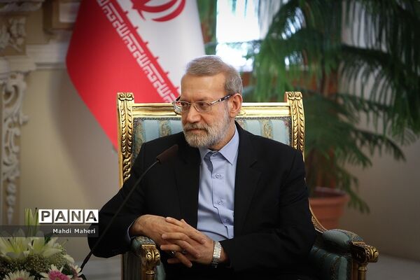 دیدار وزیر امورخارجه عمان با علی لاریجانی