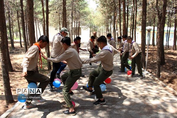 تلاش و تمرین پیشتازان پسر شهرستان‌های استان تهران برای حضور موفق در اردوی ملی