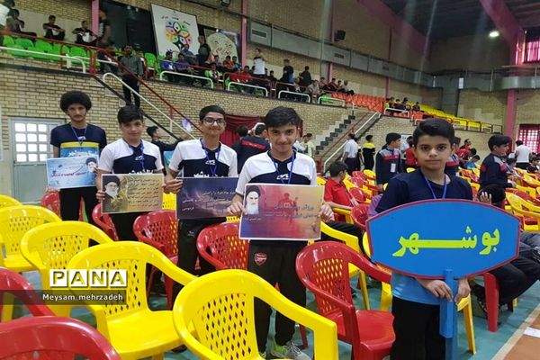 اعزام کاروان ورزشى دانش‌آموزان استان بوشهر به سى و ششمین دوره مسابقات قهرمانى دانش‌آموزان کشور