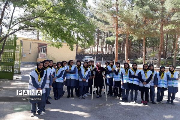 اردوی دانش‌آموزان دختر پیشتاز شهرستان شاهرود