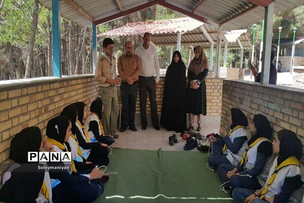 اردوی دانش‌آموزان دختر پیشتاز شهرستان شاهرود