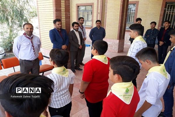 اردوی دانش‌آموزان پیشتاز پسر شهرستان گرمسار