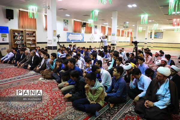 مراسم اختتامیه دوره مکالمه زبان عربی طلاب حوزه علمیه رضویه بیرجند