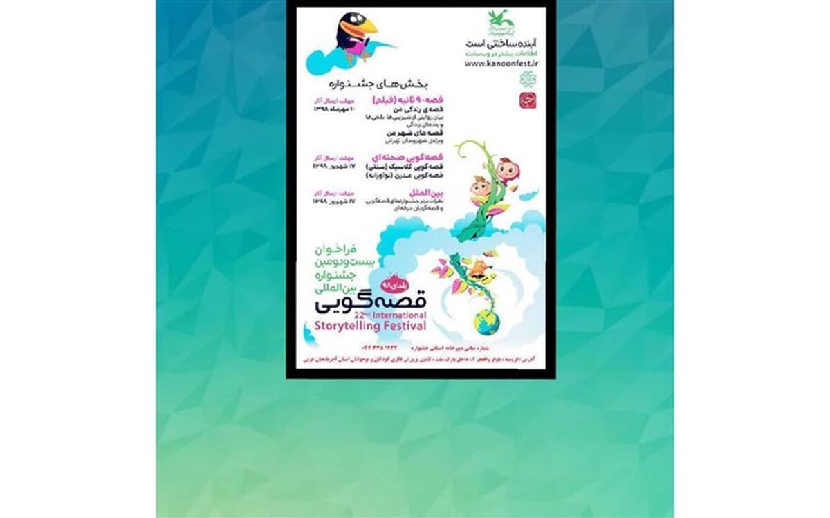 مرحله کتابخانه‌ای جشنواره بین المللی قصه گویی آغاز شد
