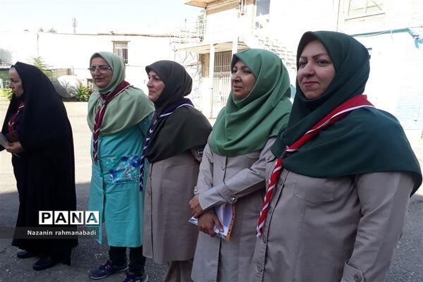 برگزاری پیش اردوی پیشتازان دختر استان کرمانشاه