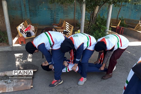 برگزاری پیش اردوی پیشتازان دختر استان کرمانشاه