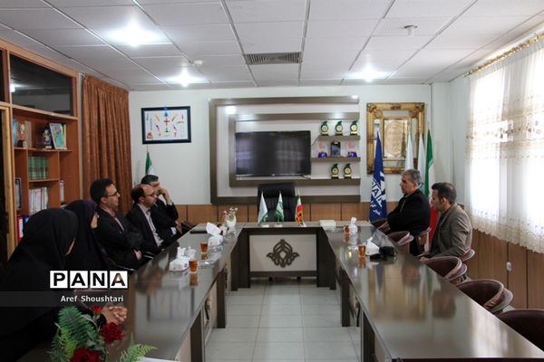 بازدید مدیرکل فرهنگ و ارشاد استان از دفتر خبرگزاری پانا