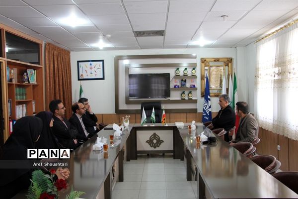 بازدید مدیرکل فرهنگ و ارشاد استان از دفتر خبرگزاری پانا