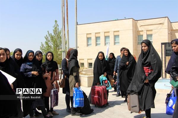 اعزام  دختران پیشتاز به نهمین اردوی ملی