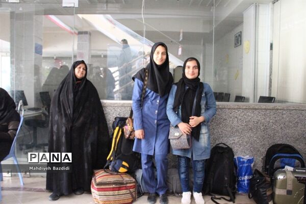 اعزام  دختران پیشتاز به نهمین اردوی ملی