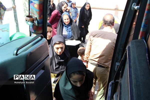 اعزام  دختران پیشتاز به نهمین اردوی ملی