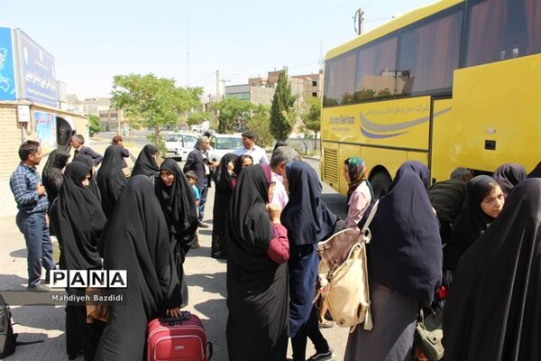 اعزام  دختران پیشتاز به نهمین اردوی ملی
