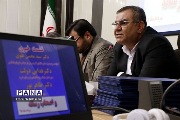 نشست خبری نماینده مردم شهرستان‌های لامرد و مُهردر مجلس شورای اسلامی با اصحاب رسانه