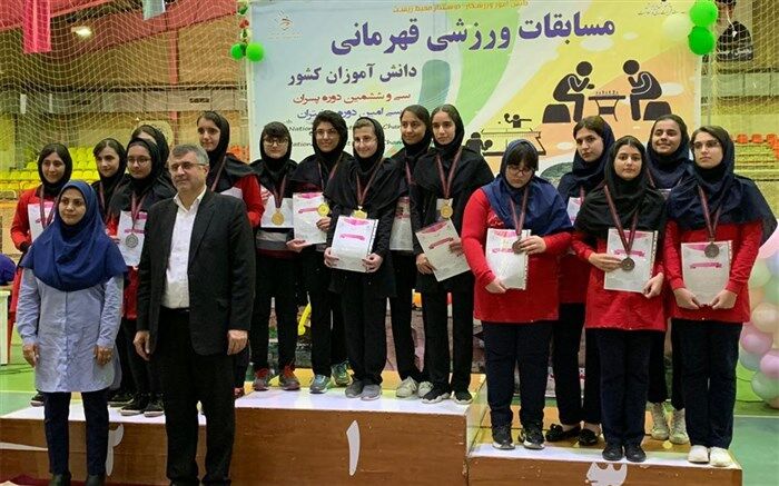 دانش آموزان دختر فارس قهرمان  مسابقات شطرنج  آموزشگاه‌های کشور شدند