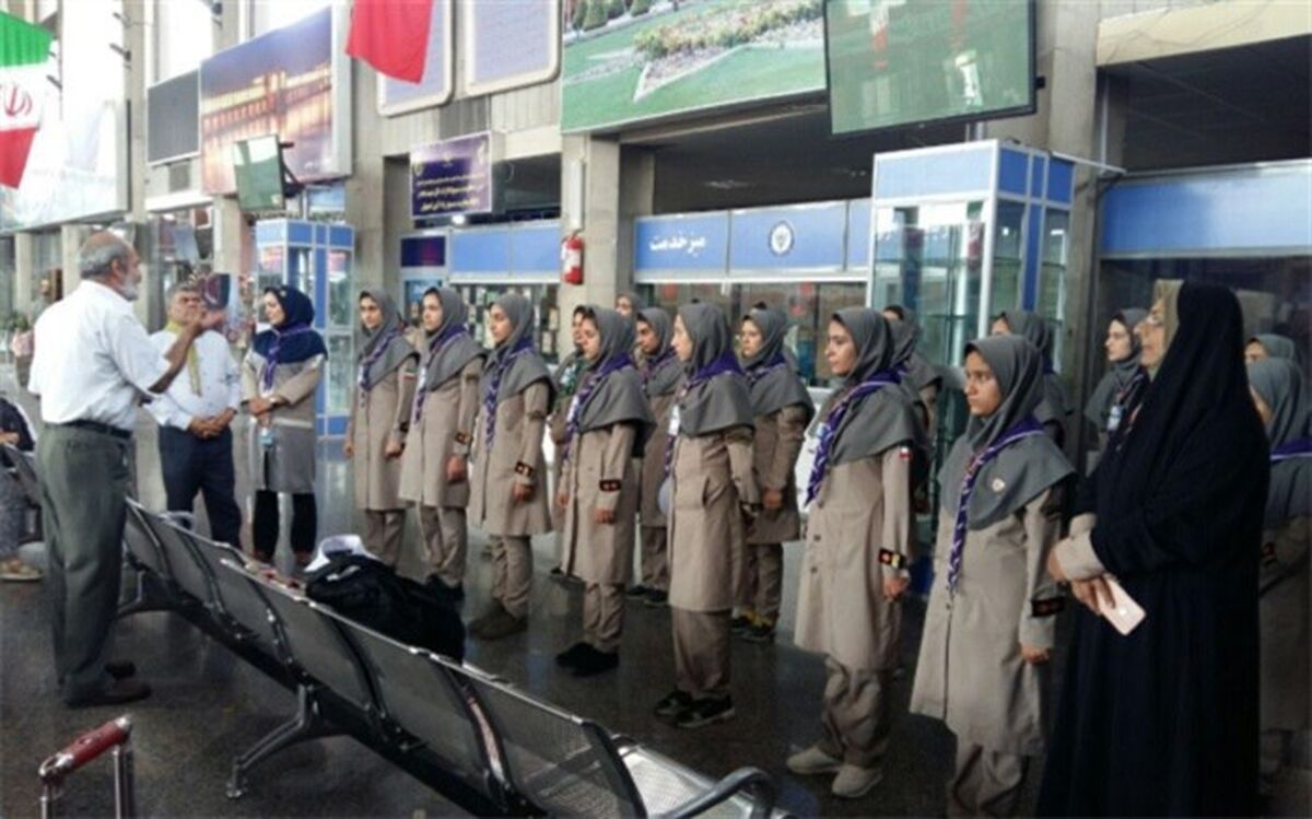 اعزام پیشتازان دختر به اردوی ملی