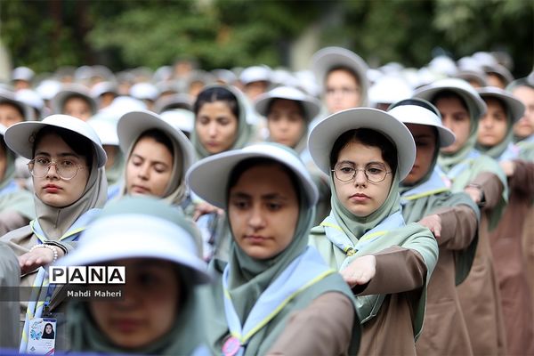 اولین روز از نهمین دوره اردوی ملی پیشتازان دختر