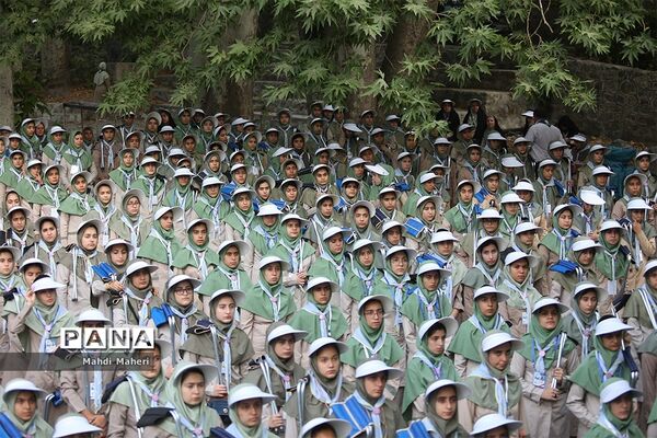 اولین روز از نهمین دوره اردوی ملی پیشتازان دختر