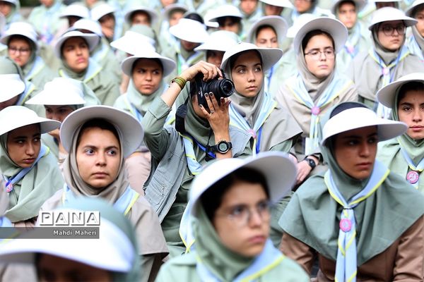 اولین روز از نهمین دوره اردوی ملی پیشتازان دختر