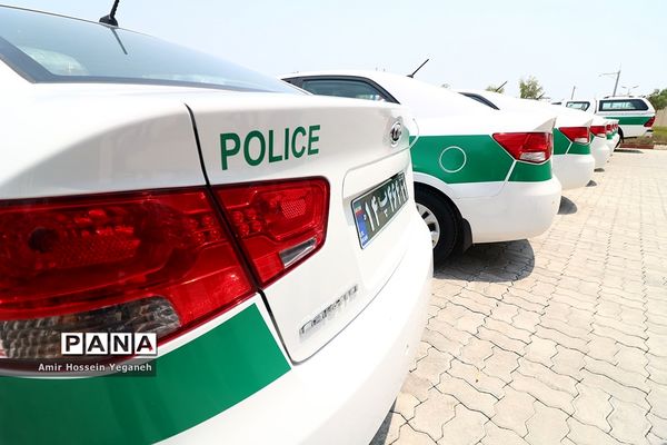 رونمایی از هشت خودوری نیروی انتظامی در روز خبرنگار