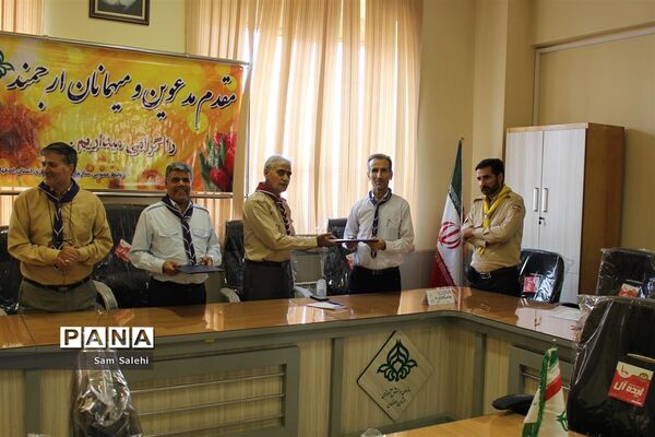 تجلیل از عوامل خبرگزاری پانای اصفهان