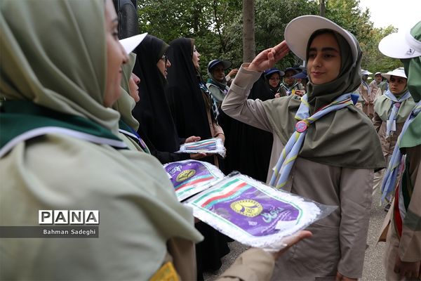 دومین روز از نهمین دوره اردوی ملی پیشتازان دختر