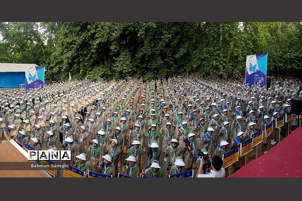 دومین روز از نهمین دوره اردوی ملی پیشتازان دختر