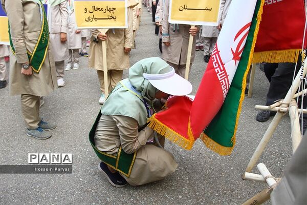دومین روز از نهمین دوره اردوی ملی پیشتازان دختر