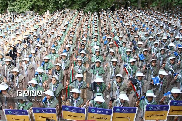 دومین روز از نهمین دوره اردوی ملی پیشتازان دختر