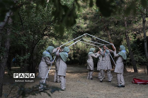 دومین روز از نهمین دوره اردوی ملی پیشتازان دختر-2