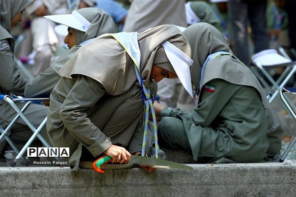 دومین روز از نهمین دوره اردوی ملی پیشتازان دختر-2