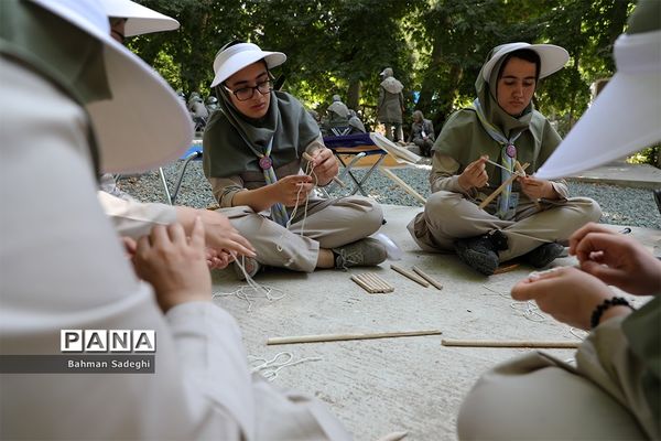 دومین روز از نهمین دوره اردوی ملی پیشتازان دختر-2