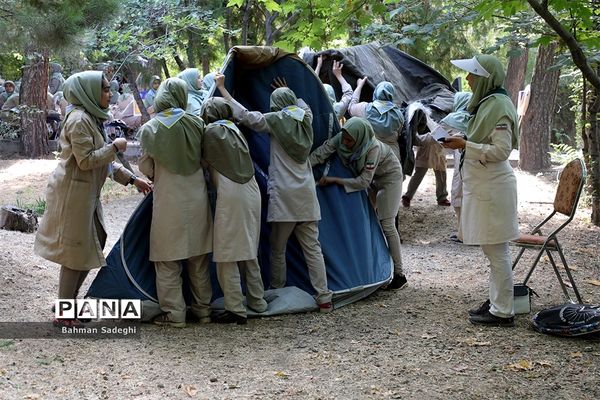 دومین روز از نهمین دوره اردوی ملی پیشتازان دختر-2